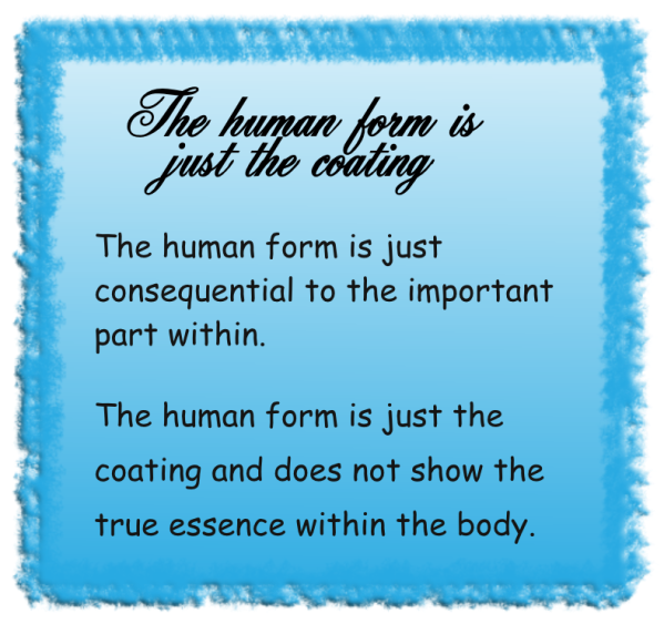 The human form