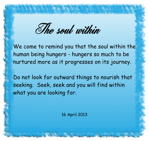 The soul within