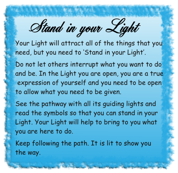 Stand in your Light